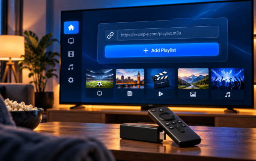 M3U playlist on Firestick and Fire TV